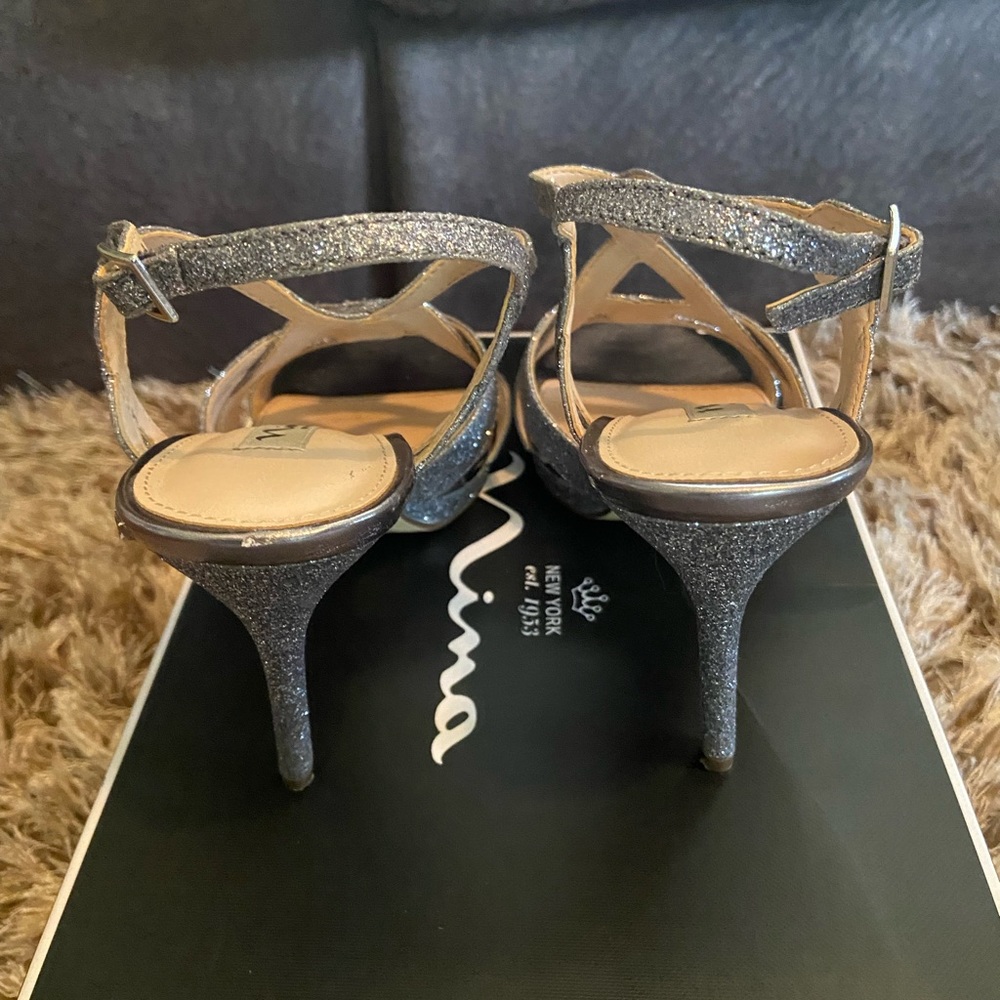 Nina Raeni-YG Dress Pump in Pewter - Picture 7 of 10